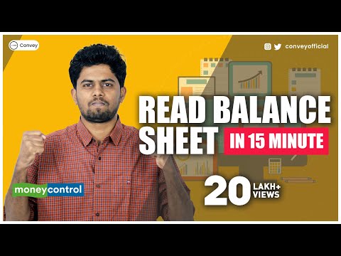 How to Read Balance Sheet on Moneycontrol? (Hindi) Part 1