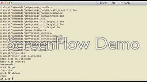 drush on the mac in 2 steps