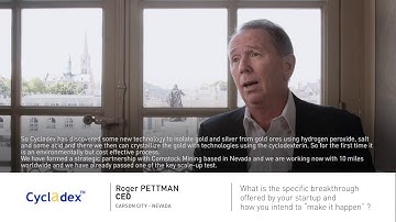 World Materials Forum 2017 / Start Up Challenge / CYCLADEX