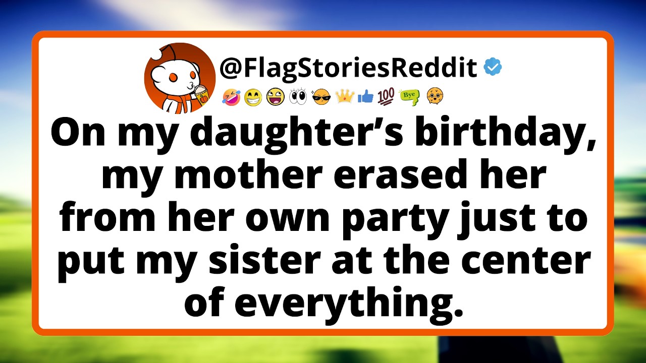 ”Du kom. Bra. Vi väntade på dig.” Det var det första min mamma sa när jag öppnade dörren till min dotters tjugoettårsfest och såg att hon förvandlat hela lokalen till min systers babyshower. Min...