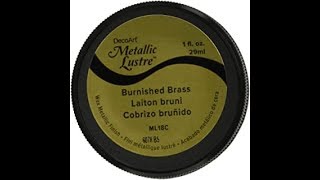 DecoArt Metallic Lustre Information