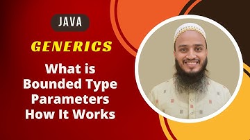 How to Restrict Generic Type Parameters | Bounded Type Parameters | Extends Keyword | Java