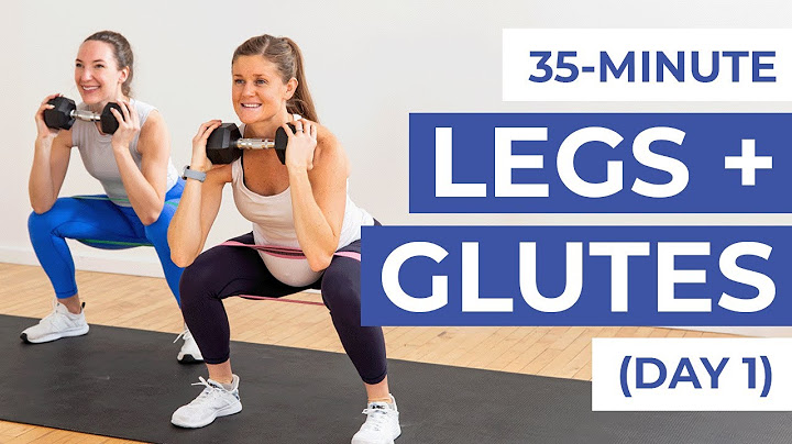 Shred Day 1: 35-Minute Legs and Glutes