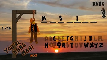 HANGMAN - A PowerPoint version of the classic pen & paper game - free to download and play.