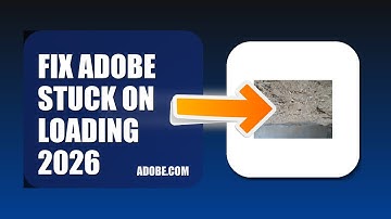 How To Fix Adobe Stuck On Loading 2026