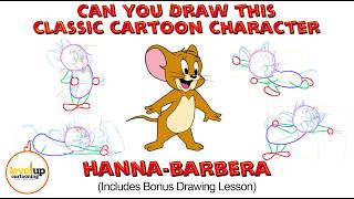Can You Draw THis Classic Cartoon Character | Hanna-Barbera