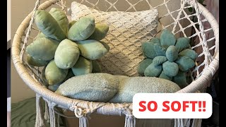 Incredibly plush and soft 3-D succulent pillows screenshot 2