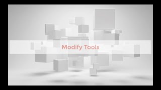 GstarCAD - Modify tools