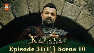 Kurulus Osman Urdu | Season 2 Episode 31 I Part 1 I Scene 10 | Mohtad raho Flatyos!