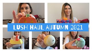 New In October 2021 Lush Haul - Halloween 2021 and Christmas 2021 Product Haul - Bathbombs and More