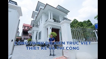 [TOÀN CẢNH 4K] biệt thự 3 tầng mái nhật tân cổ điển ĐẸP NHẤT Hưng Yên CHỈ VỚI 3 TỶ | KIẾN TRÚC VIỆT
