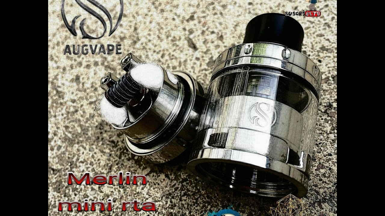 Merlin mini rta by Augvape en español - YouTube