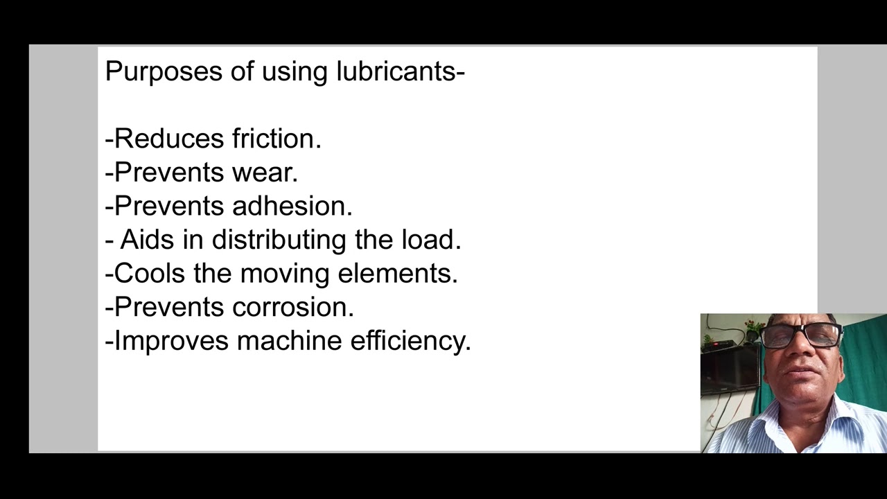 LUBRICANT AND LUBRICATION (Hindi &English) ITI Fitter Trade Theory by