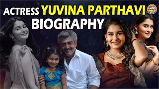 Actress Yuvina Parthavi biography||#yuvinaparthavi #yuvina @PrabhathaSuryuduNews