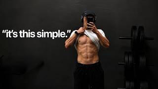 unfortunately, building lean muscle really is this simple