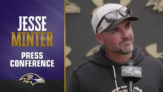 Jesse Minter Likes Where the Ravens Are At | Baltimore Ravens