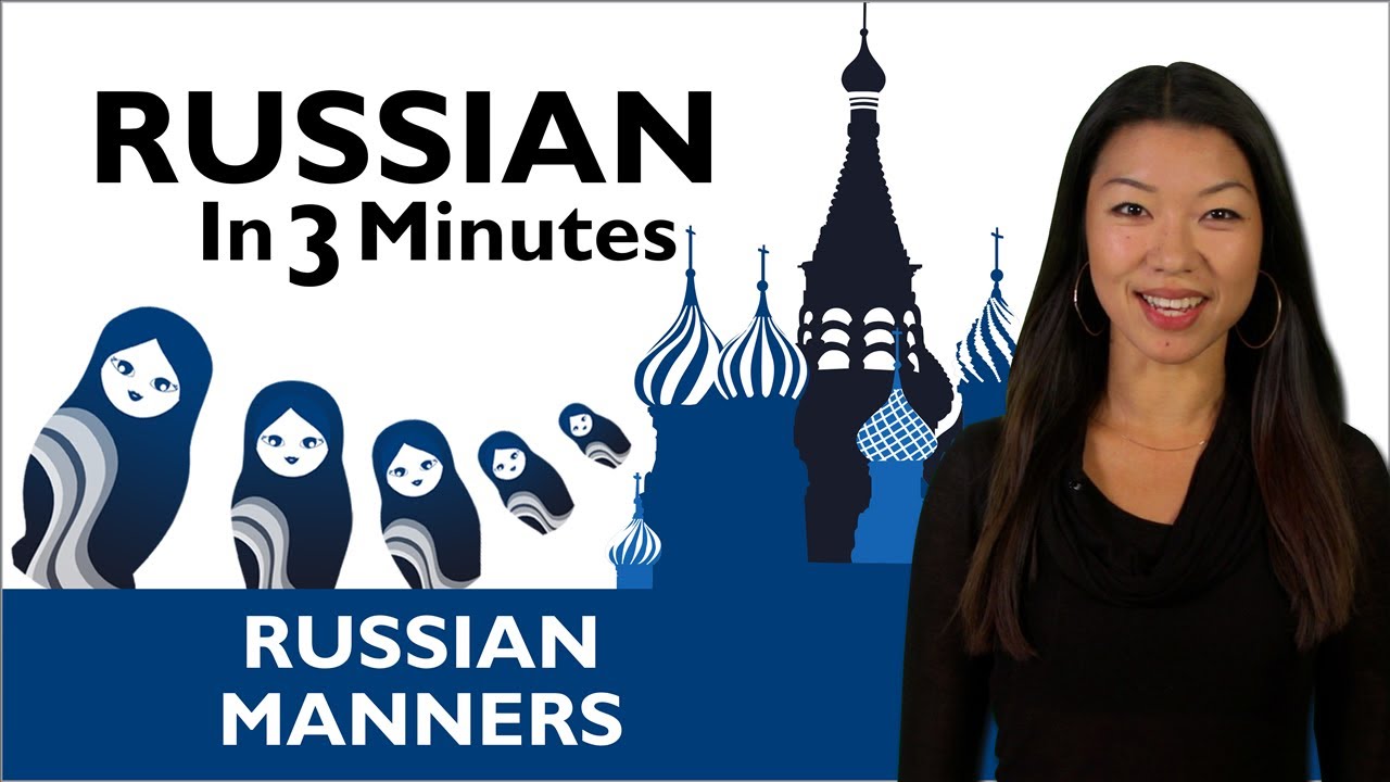 Learn Russian - Thank You & You're Welcome in Russian
