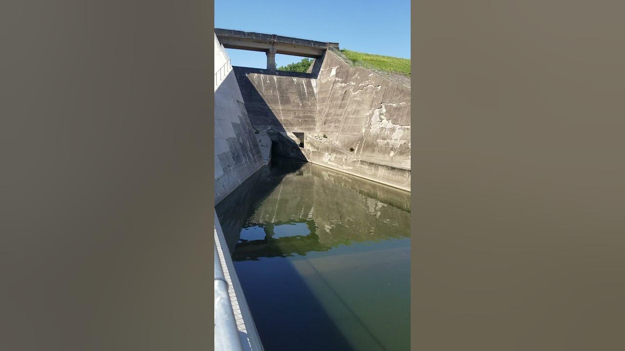 The Lockington Dam Spillway a Happy Place for the Big River Fish
