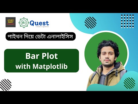 Barplot in Matplotlib | Data Analytics with Python (Bangla)