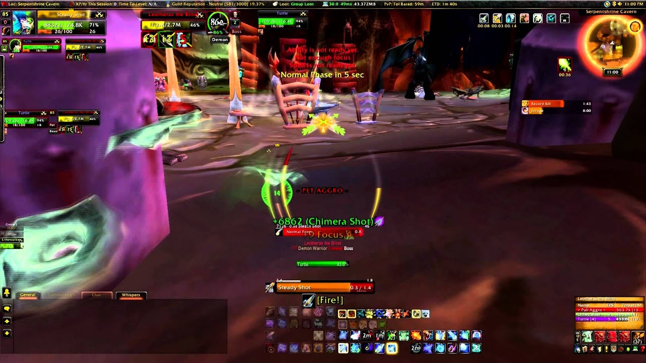 Lithestalker vs. Leotheras The Blind Hunter Solo