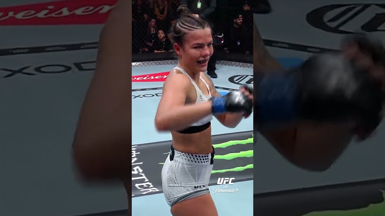 Luana hit every emote 🤣 #ufcvegas119