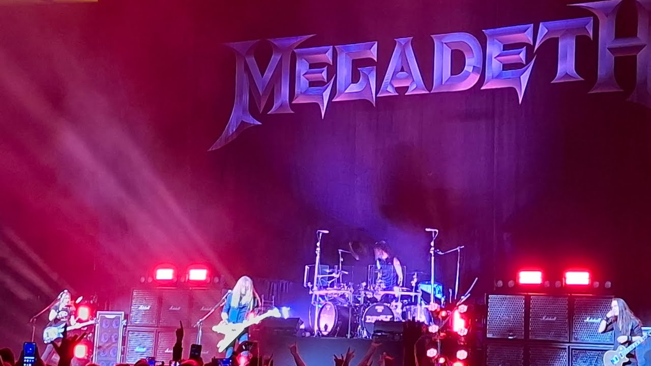 Megadeth - Tipping Point Live In The 3Arena Dublin Ireland 🇮🇪 2025