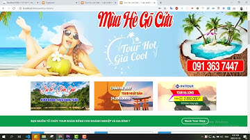 Chia sẻ và hướng dẫn setting website giới thiệu tour du lịch wordpress 2022 đồ án website du lịch