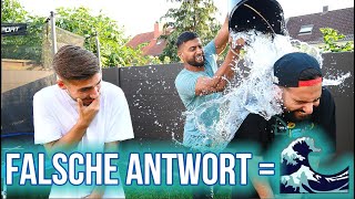 Falsche Antwort = Eiskalte DUSCHE 🌊🌊🌊