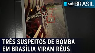 Três suspeitos de bomba em Brasília viram réus | SBT Brasil (16/01/23)