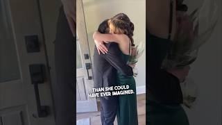 He was speechless when he saw his date 👏