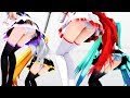 【MMD】Carry Me off (スタジオ編） 【TDA Haku,Teto,Miku,Kiku,Neru】