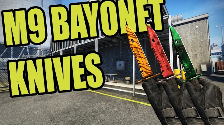 M9 Bayonet Knives - All Skins Showcase - CS:GO