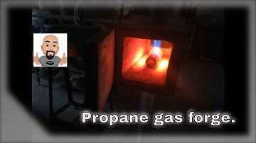 Propane Gas Forge / Blacksmith Gas Propane Forge/Homemade