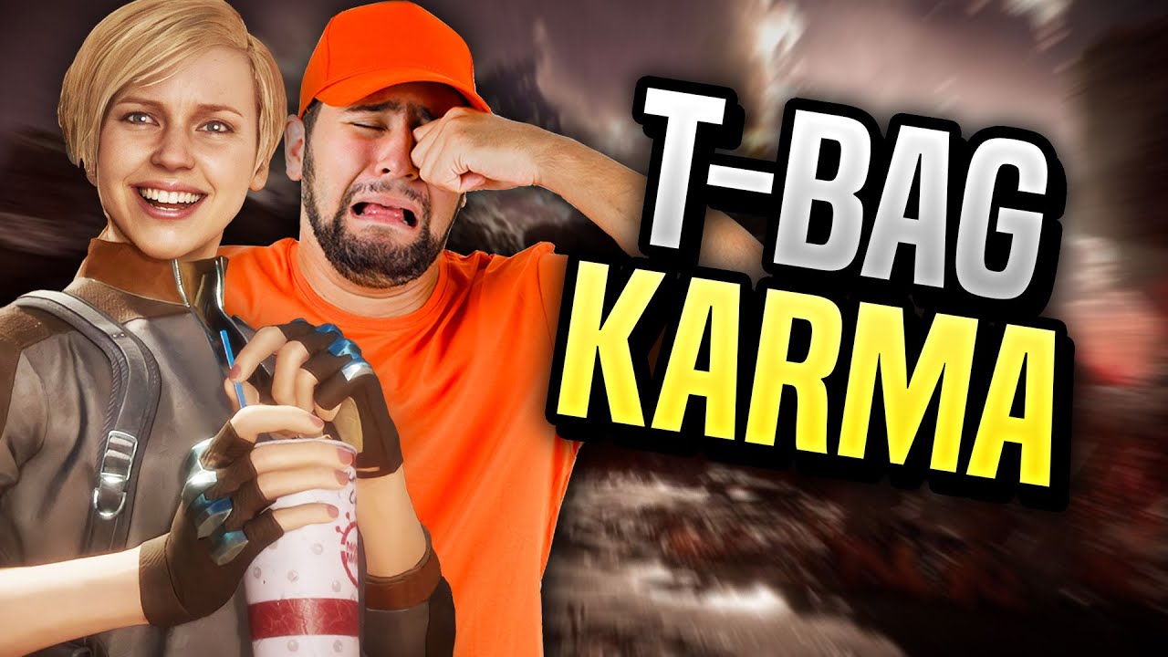 🤣EL TONTO ME HACE T-BAG Y SE VA LLORANDO - Mortal Kombat 11
