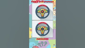 Can You Find the 3 Differences? #372