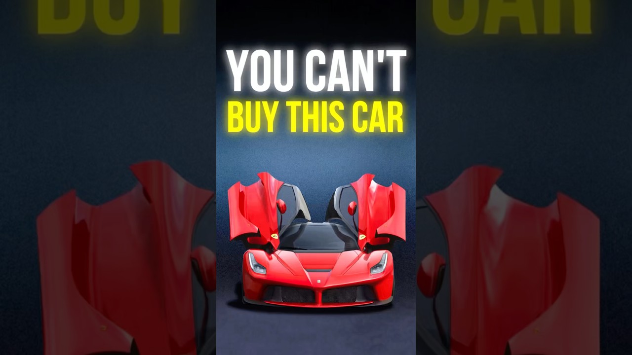 This Is Why You Can T Buy A LaFerrari 