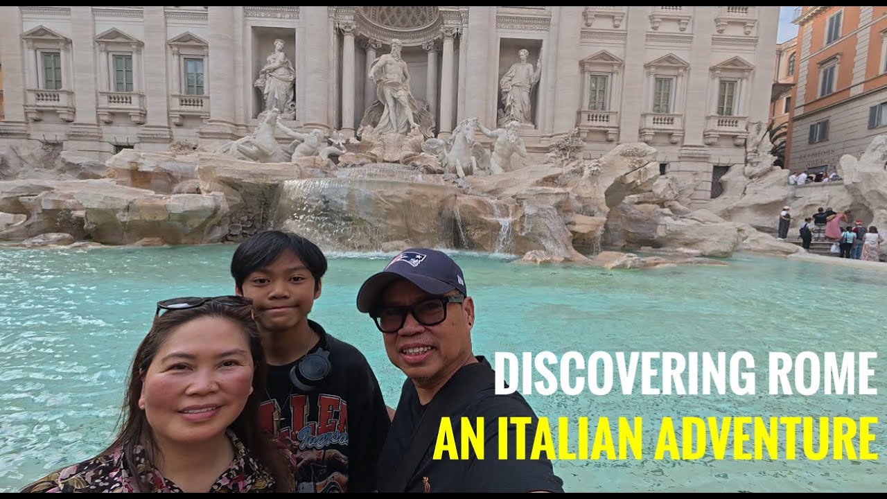 How we spent our first day in Rome with the crowd at Trevi Fountain and the Spanish Steps