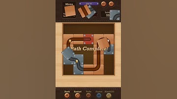 Roll the Ball slide puzzle Star H Pack Level 55 Solution