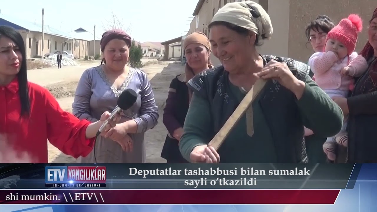 Ellikqal’a tumani Ibn-Sino MFYda o`tkazilgan sumalak sayli