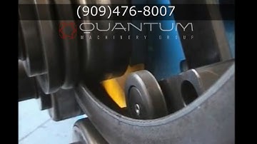 Quantum SAF DS60 Roll Bender with optional ANGLE LEG IN STRAIGHTENER Machine