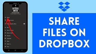 How to Share Files on Dropbox (2024) | Forward Files on Dropbox