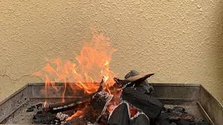 iPhone XS Max fire test slow motion