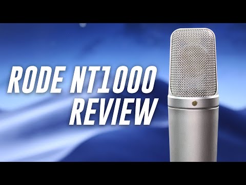 Rode NT1000 Studio Condenser Mic Review / Test