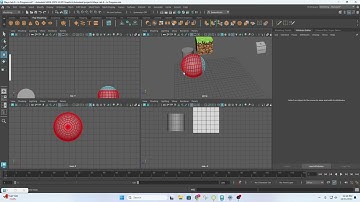 UV Mapping a Sphere - Maya Lab 6 Pt 4