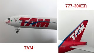 Unboxing Skymarks TAM 777-300ER 1:200 w/gear