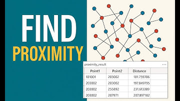 Find Proximity for Seismic Point Analysis || New Tool in ArcPro