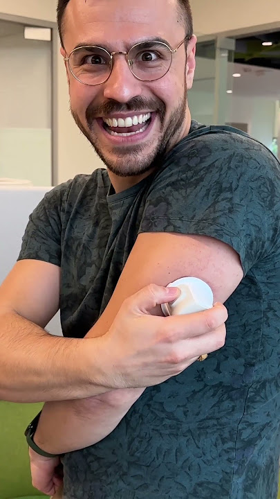 Putting on my first Dexcom G7!