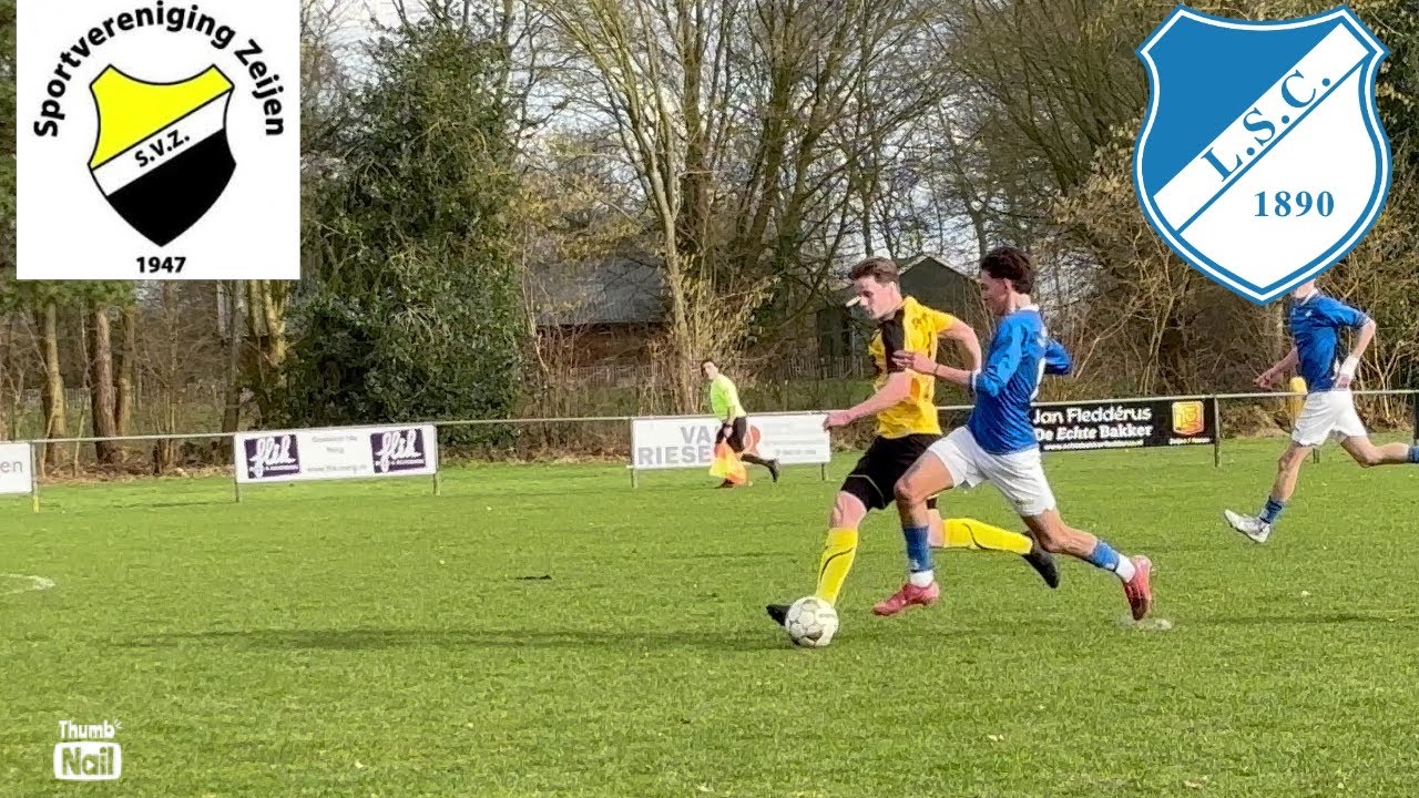SVZ ZEIJEN SPEELT IN KNOTSGEKKE SLOTFASE GELIJK TEGEN STUGGE FRIEZEN  VAN LSC 1890( 1-03-2026 )