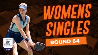 Genie Bouchard v Lara Giltinan at the Lapiplasty Pickleball World Championships