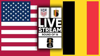 USA vs Belgium LIVE STREAM | Round of 16 | FIFA World Cup 2026